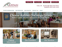 Tablet Screenshot of katmaioncology.com